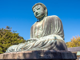Obraz premium Great Buddha statue Daibutsu at Kamakura