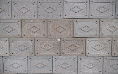 Старая облицовочная плитка. Сельское ретро