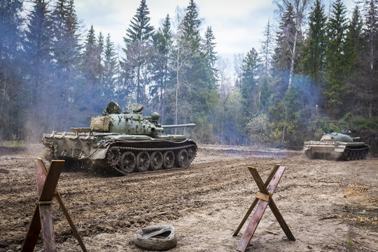 Soviet combat tank T55