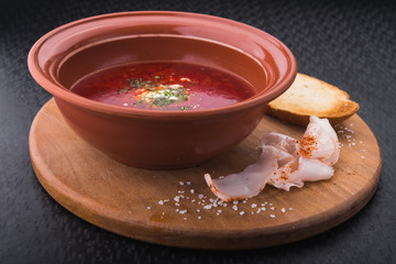 hot soup borscht