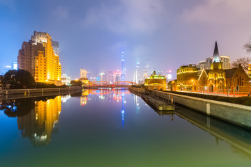 shanghai at night