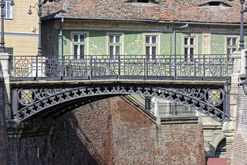 The bridge of Lies Sibiu Romania
