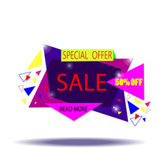 Sale Banner. Super Sale. Sale template. Super sale. Sale tag. Sale poster. Sale vector. Super Sale and special offer. Vector illustration