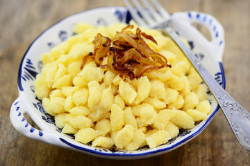 Zwiebel Spätzle