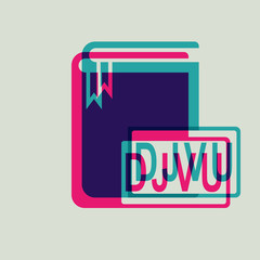 book format djvu icon