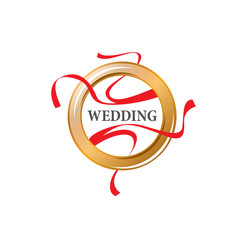 vector logo wedding