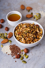 Homemade granola