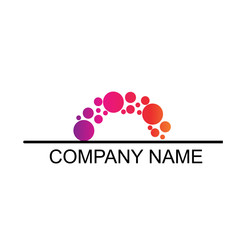 Colorful Logo Design. Colorful Icon. Vector Illustration.