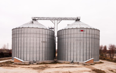 Obraz premium silo for storing grain