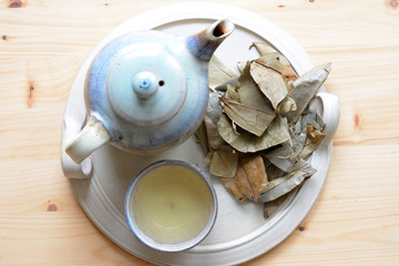 Decoction of the leaves. Graviola tea - natural medicine.