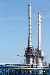 petrochemical plant refinery industry zone