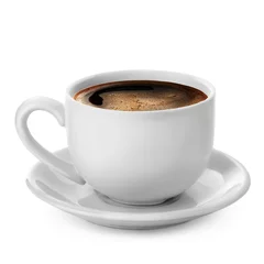 Rolgordijnen coffee cup isolated © dimakp