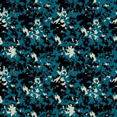 Camouflage seamless pattern, distress