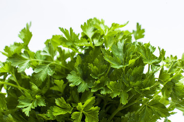 leaves of parsley