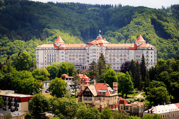 street view in Karlovy Vary, hotels in Karlovy Vary, Carlsbad, C