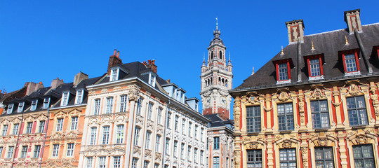Fototapeta premium Lille (North of France) / Grand place