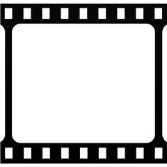 Film stripe vector icon.