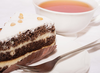 tasty  a bird cherry cake