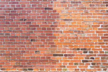 Textur Wand Mauer roter Backstein