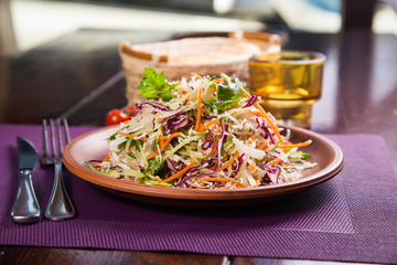 fresh vegetarian salad
