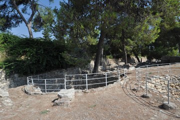 Fototapeta na wymiar Ruins of Knossos