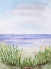 Obraz na płótnie Canvas Seascape oil painting
