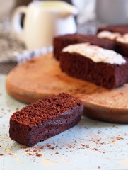 chocolate cake brownies