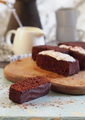 chocolate cake brownies