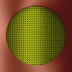 Metal frame background