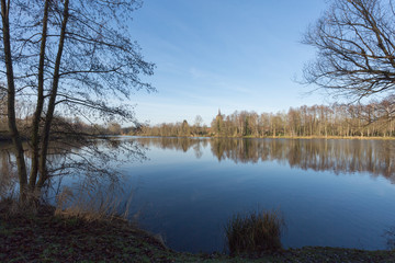 Panorama on village Born