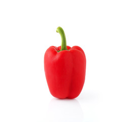 Sweet pepper isolated on white background