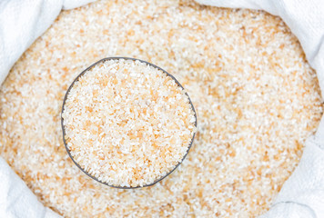 Jasmine Brown Rice close-up