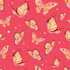 Pattern of butterflies