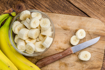 Chopped Bananas