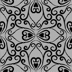 Seamless lace pattern