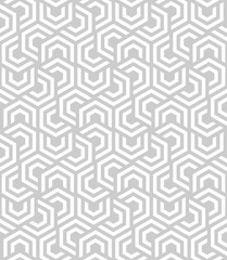 Naklejka na ściany i meble Vector seamless texture. Modern abstract background. Repeating pattern of hexagons.
