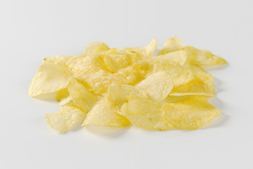 Salted potato chips