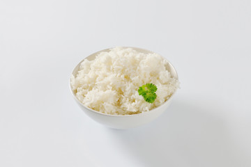 Cooked jasmine rice
