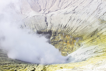 Creater of Bromo vocalno, East Java, Indonesia