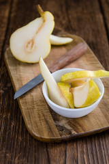 Pears (selective focus)