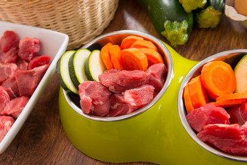 Natural dog food
