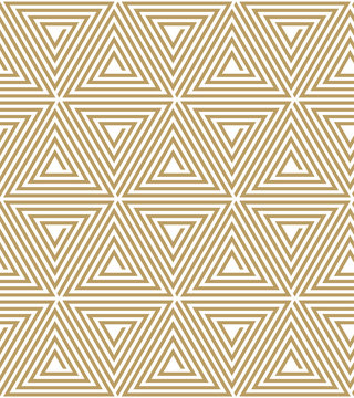 Seamless Art Deco Triangle Spiral Pattern.