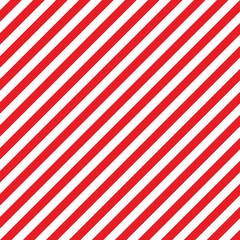 Abstract geometric diagonal striped pattern with red and white stripes.