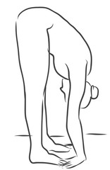 Padahastasana Yoga Pose