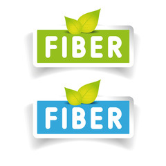 Fiber label vector set