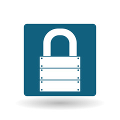 padlock design, vector illustration