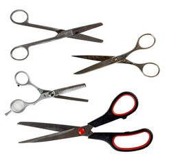 Scissors isolated on white background