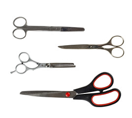 Scissors isolated on white background