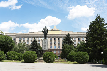 The monument to Lenin. Russia. Rostov on Don.