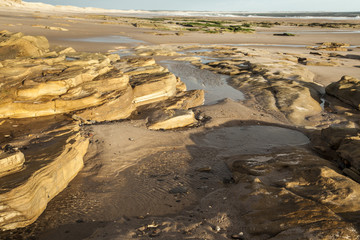 Druridge Bay. Beauty spot on the coast of Northumberland, England, UK.